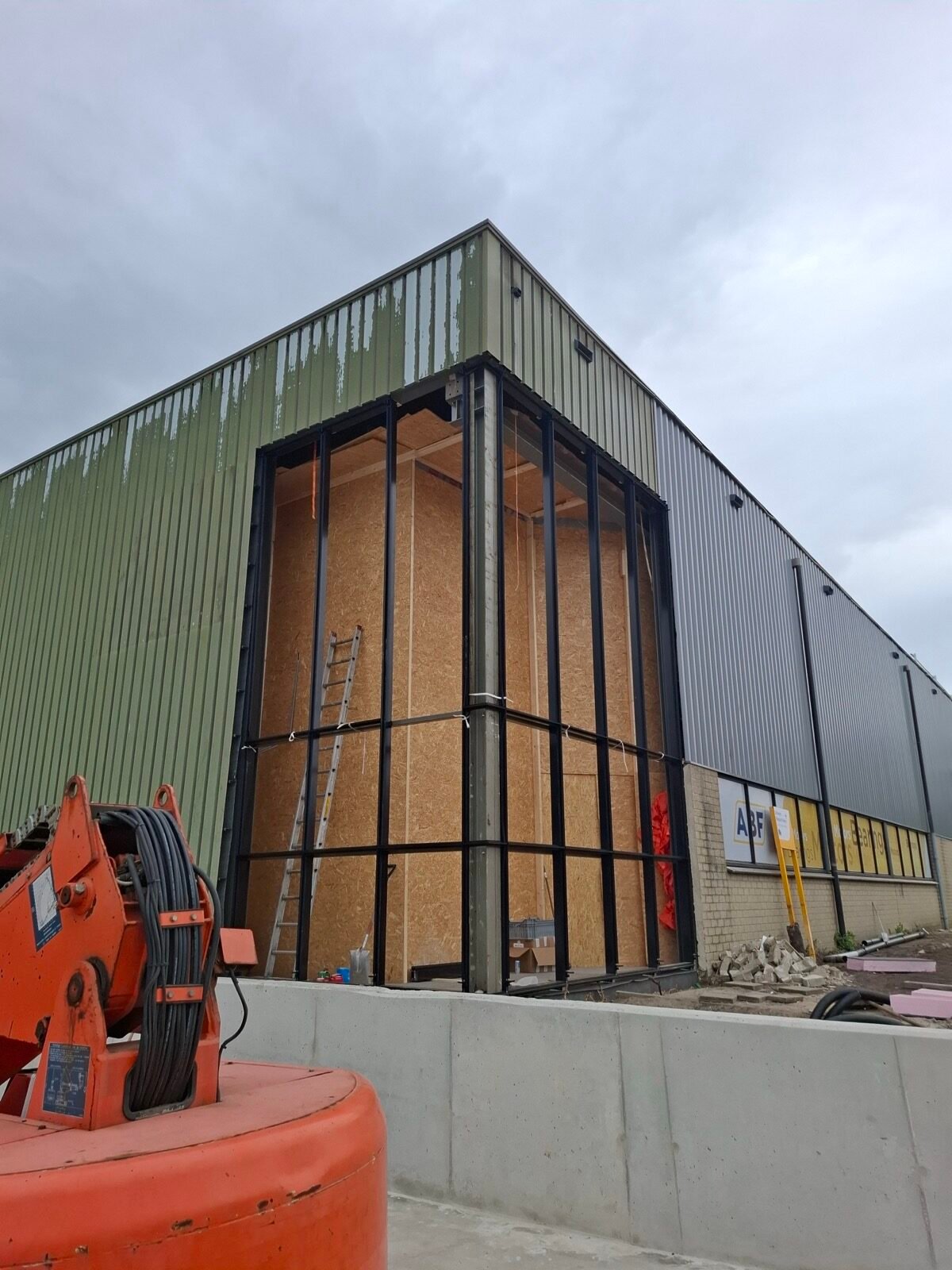 Gevelbekleding project